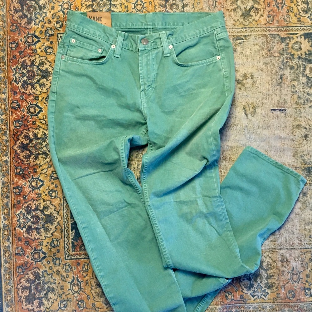 J Brand Men's "Kane" Jeans in "Fade Turf"